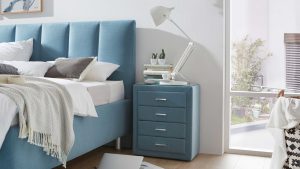 Interliving Polsterbett Serie 1411 - Nachtkommode 43