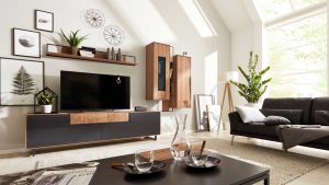 Interliving Wohnzimmer Serie 2106 - Wohnwand 620001
