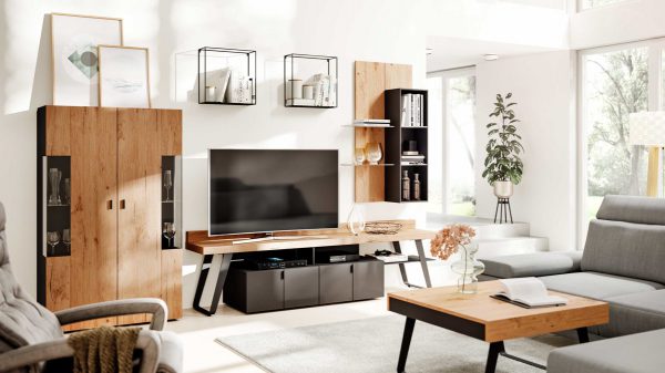 Interliving Wohnzimmer Serie 2105 - Wohnwand IN06