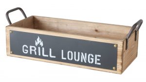 Interliving BEST BUDDYS! Deko-Tablett Grill Lounge