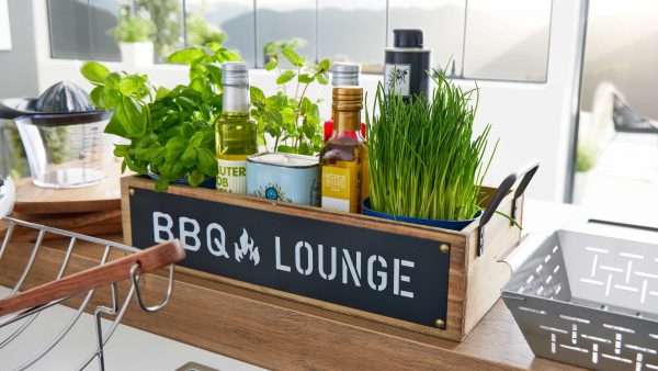 Interliving BEST BUDDYS! Deko-Tablett BBQ Lounge