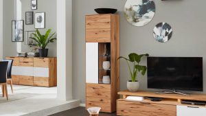 Interliving Wohnzimmer Serie 2005 - Vitrine 117 300