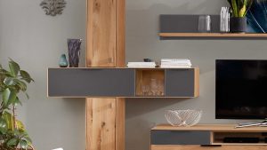 Interliving Wohnzimmer Serie 2005 - Quer-Vitrine 117 820