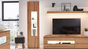 Interliving Wohnzimmer Serie 2103 - Vitrine 560720
