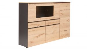 Interliving Wohnzimmer Serie 2103 - Highboard 560713