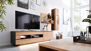 Interliving Wohnzimmer Serie 2103 - Wohnwand 560001S