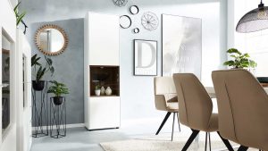 Interliving Wohnzimmer Serie 2102 - Vitrine 510461