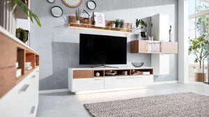 Interliving Wohnzimmer Serie 2102 - Wohnwand 51 0814 S
