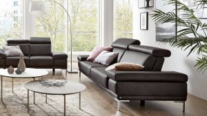 Interliving Sofa Serie 4251 - Zweisitzer 12202 mit Sitztiefenverstellung