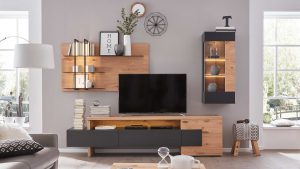 Interliving Wohnzimmer Serie 2104 - Wohnwand IL2