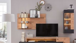 Interliving Wohnzimmer Serie 2104 - Wandregal WI45-146L