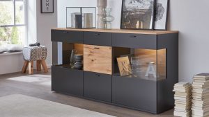 Interliving Wohnzimmer Serie 2104 - Sideboard IL21