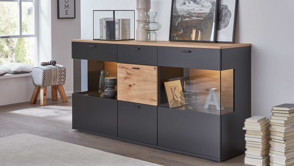 Interliving Wohnzimmer Serie 2104 - Sideboard IL21