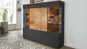 Interliving Wohnzimmer Serie 2104 - Highboard IL41