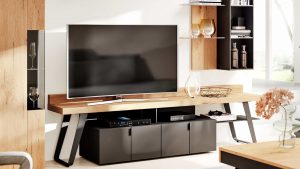 Interliving Wohnzimmer Serie 2105 - TV-Brücke TB6