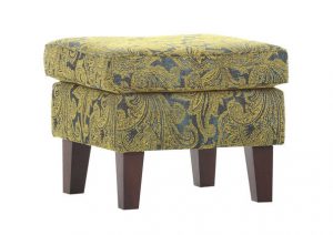 Polsterhocker im Barock-Stil bzw. Sitzmöbel