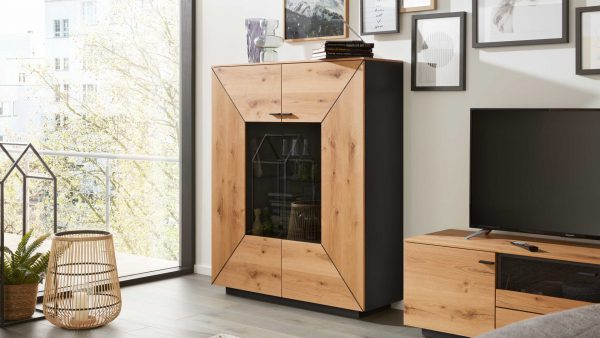 Interliving Wohnzimmer Serie 2022 - Highboard HB2