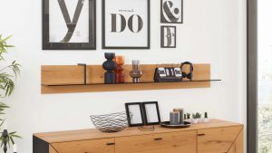 Interliving Wohnzimmer Serie 2022 - Wandregal WI195G