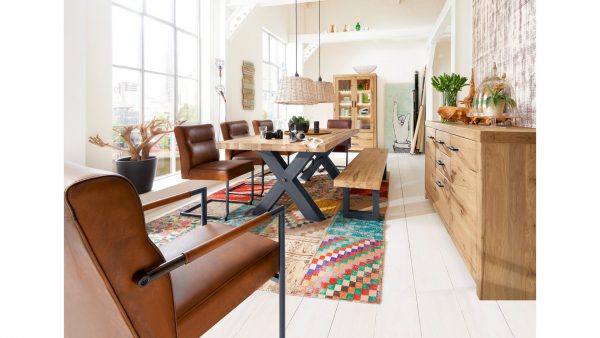 NIEHOFF Massivholz-Esstisch Vintage-Dining - Esszimmermöbel