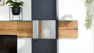 Interliving Wohnzimmer Serie 2023 - Wandregal 1188R
