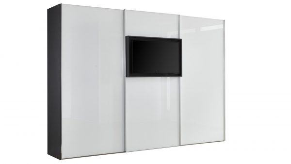 Schwebetürenschrank Media Flat