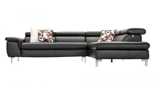 W.SCHILLIG Ledersofa 20975 bzw. Ecksofa mit eingebautem Federkern