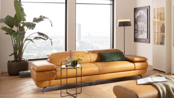 W.SCHILLIG Ledersofa Varese
