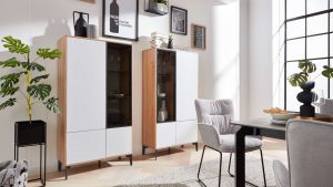 Interliving Wohnzimmer Serie 2107 - Vitrine 660840