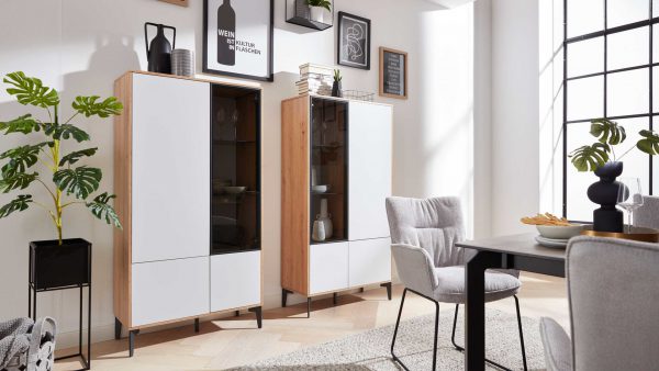 Interliving Wohnzimmer Serie 2107 - Vitrine 660840