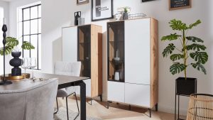 Interliving Wohnzimmer Serie 2107 - Vitrine 660841