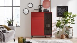 Interliving Wohnzimmer Serie 2107 - Highboard 660830