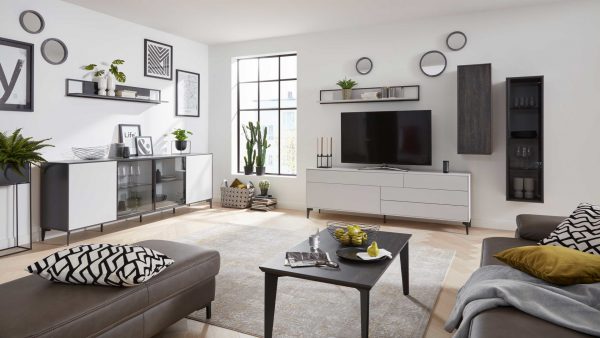 Interliving Wohnzimmer Serie 2107 - Wohnwand 66 0001