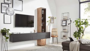 Interliving Wohnzimmer Serie 2107 - Wohnwand 66 0003