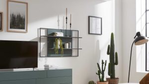 Interliving Wohnzimmer Serie 2107 - Wandregal 660951