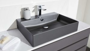 Interliving Bad Serie 7334 - Waschtisch Slim Square