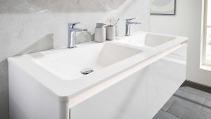 Interliving Bad Serie 7503 - Doppelwaschtisch 87744