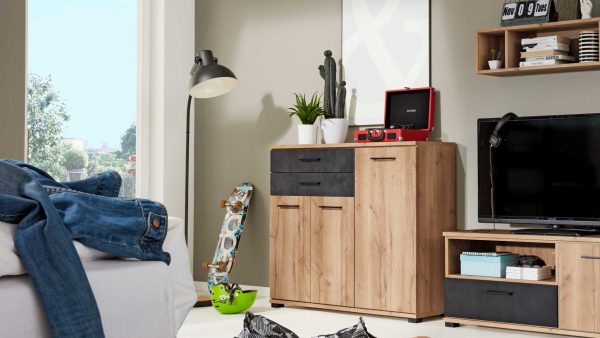 Interliving Jugendzimmer Serie 1701 - Highboard 5604