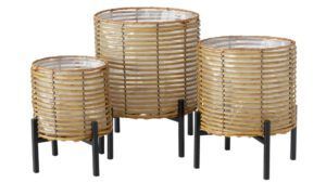 Interliving BEST BUDDYS! Outdoor Pflanzkorb-Set Bohino